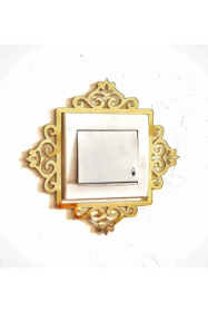 Gold Standart Priz Çerçevesi Tekli Gold Prizlik