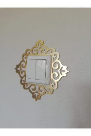 Gold Standart Priz Çerçevesi Tekli Gold Prizlik