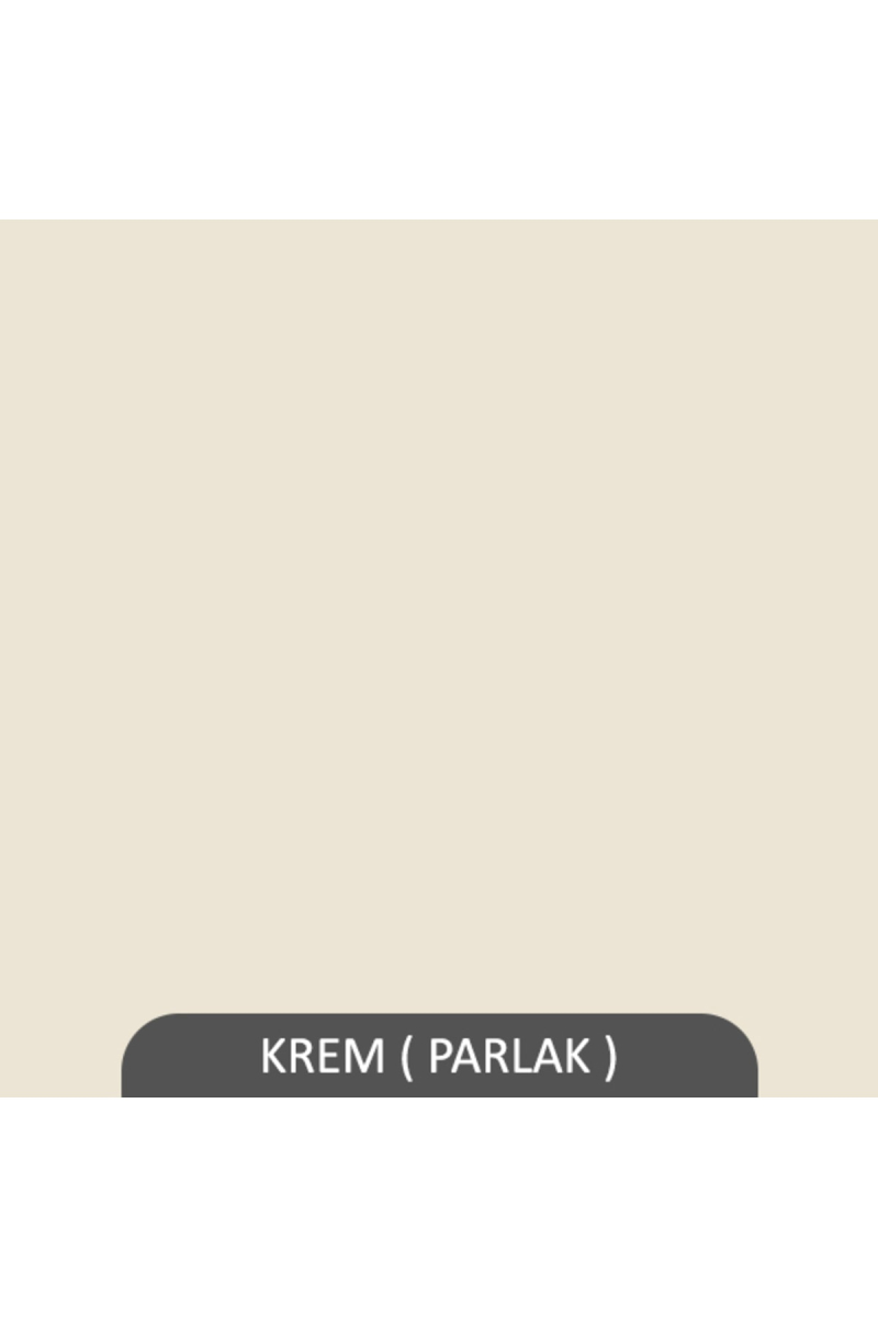 Milet Duvar Raf Set Krem ( Mat )