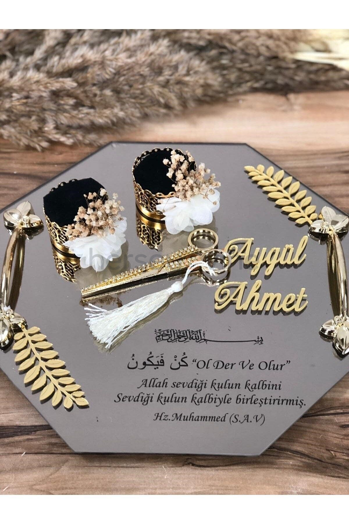 Nişan Tepsisi Isimleri Kız Isteme Çiçeği Ve Çikolata Kutusu Isimleri Pleksi 8 Cm