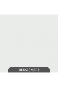 NOVA RAF SETİ BEYAZ ( MAT )