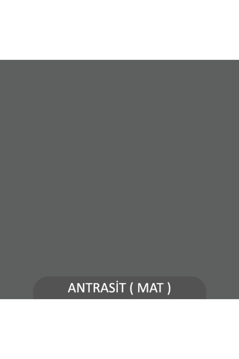 Rain Duvar Rafı Antrasit ( Mat )